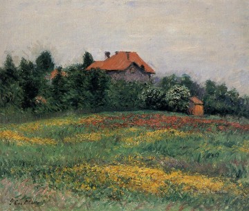  normando Pintura - Paisaje normando paisaje Gustave Caillebotte
